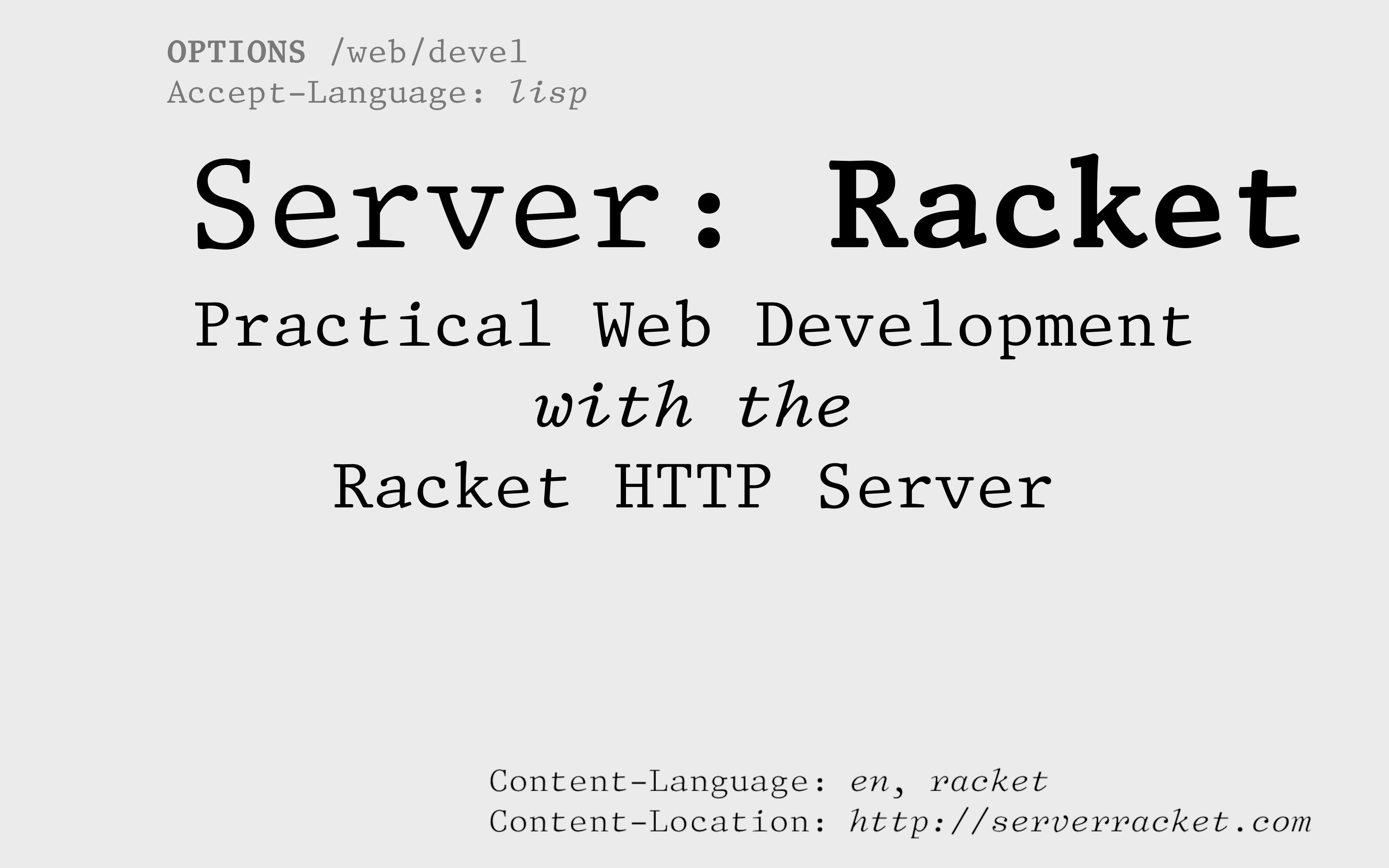 Flashy Server: Racket tile image